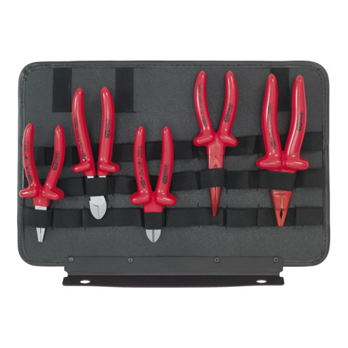 KS Tools Coffret d'outils isolés pour véhicules Hybrides et électriques, 51 pcs.