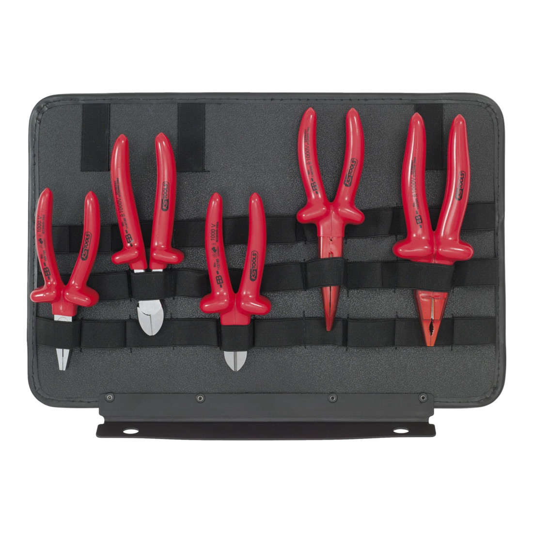 KS Tools Coffret d'outils isolés pour véhicules Hybrides et électriques, 51 pcs.