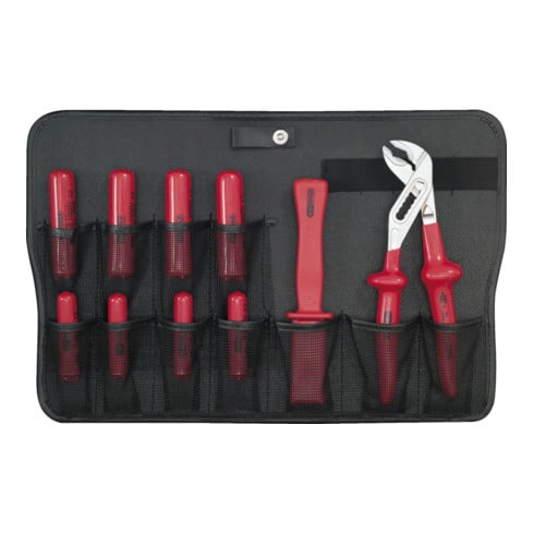 KS Tools Coffret d'outils isolés pour véhicules Hybrides et électriques, 51 pcs.