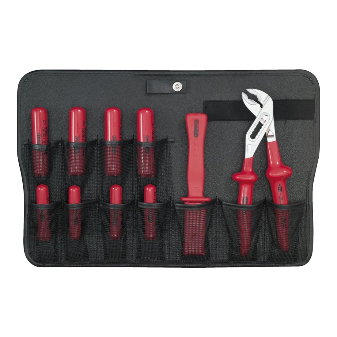 KS Tools Coffret d'outils isolés pour véhicules Hybrides et électriques, 51 pcs.