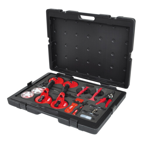 KS Tools Coffret MASTER pour pare-brises, 13 pcs