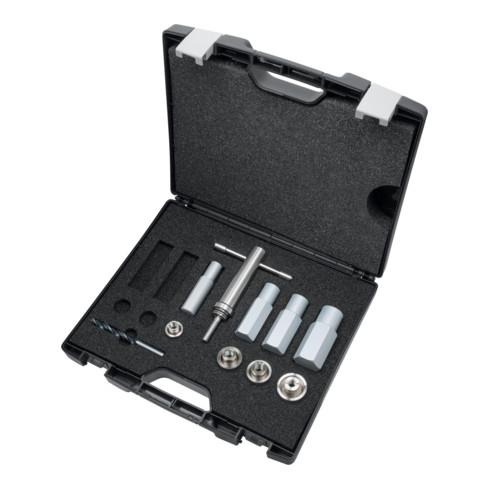KS Tools Coffret pour perçage des logements de capteurs de distance, 14 pcs.