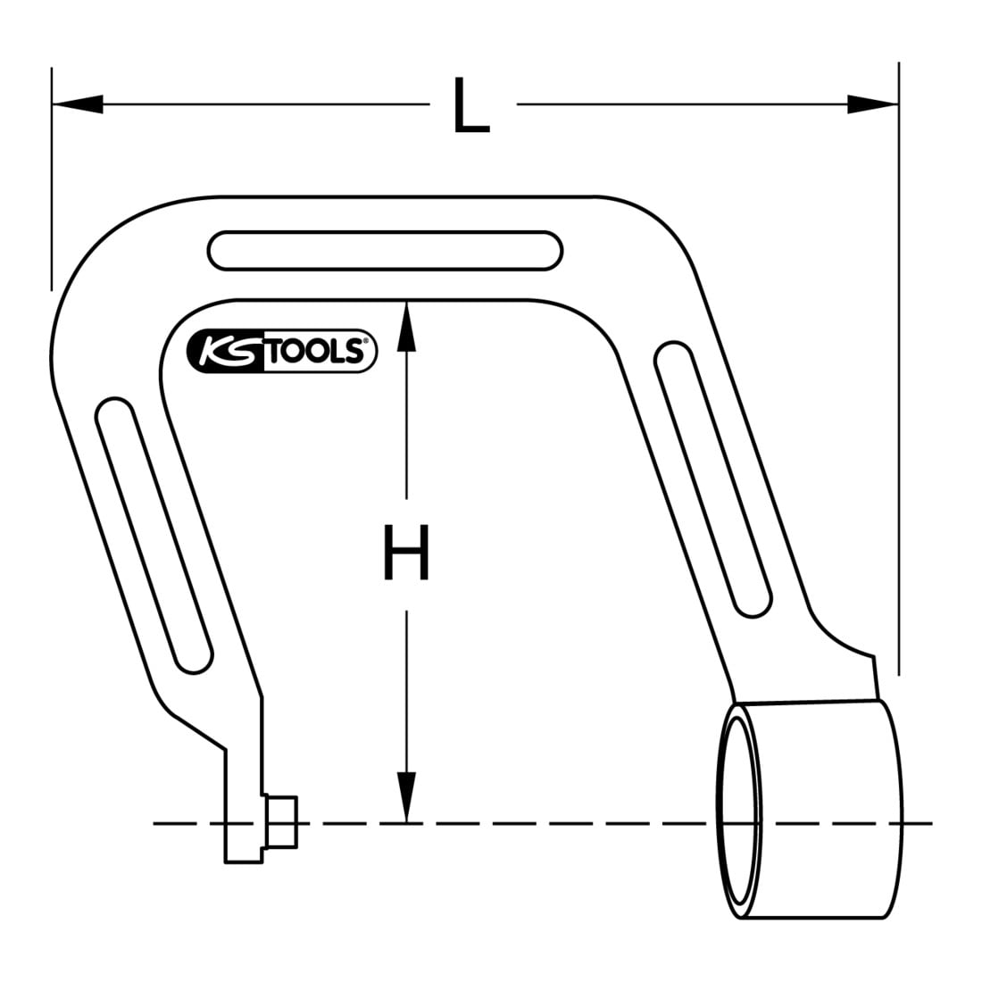 KS Tools Collet, grand, pour Fastdrill
