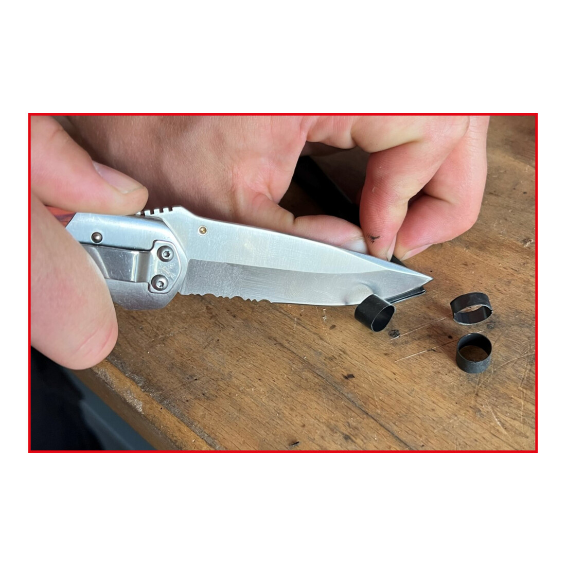 KS Tools Coltello pieghevole con blocco, 220,0mm