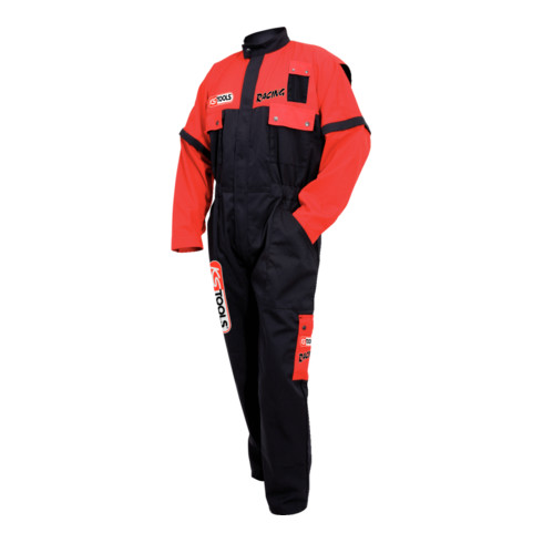KS Tools Overall, rouge/noir