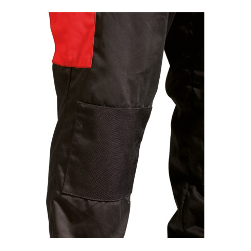 KS Tools Overall, rouge/noir