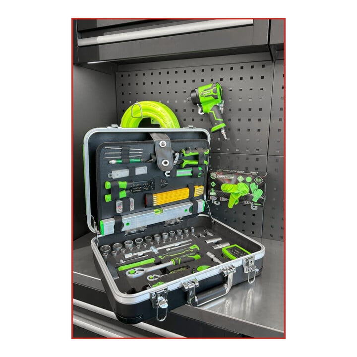 KS Tools COMPETITION 1/4"+1/2" Universal-Werkzeug-Satz, 145-tlg