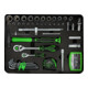 KS Tools COMPETITION 1/4"+1/2" Universal-Werkzeug-Satz, 145-tlg