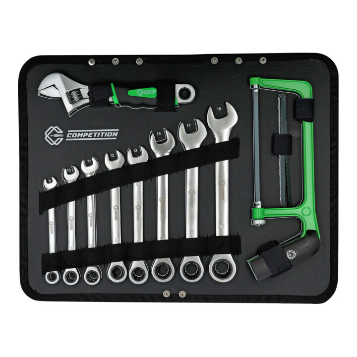 KS Tools COMPETITION 1/4"+1/2" Universal-Werkzeug-Satz, 145-tlg