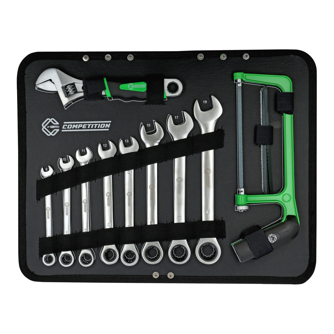 KS Tools COMPETITION 1/4"+1/2" Universal-Werkzeug-Satz, 145-tlg