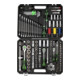KS Tools COMPETITION 1/4"+3/8"+1/2" Steeksleutelset, 132-delig, auto-specialist