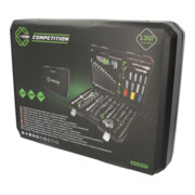 KS Tools COMPETITION Jeu de clés à douille 1/4"+3/8"+1/2", 132 pcs, spécial auto-2