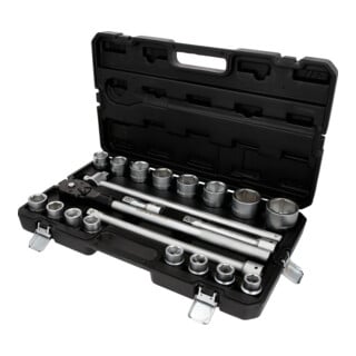 KS Tools COMPETITION Jeu de clés à douille 3/4", 21 pièces