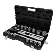 KS Tools COMPETITION Jeu de clés à douille 3/4", 21 pièces