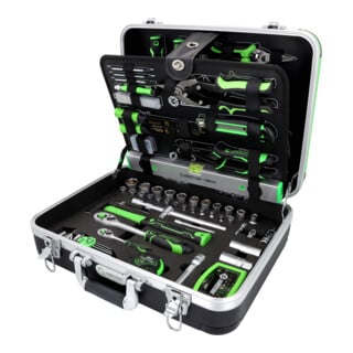 KS Tools COMPETITION Jeu d'outils universel 1/4"+1/2", 145 pièces
