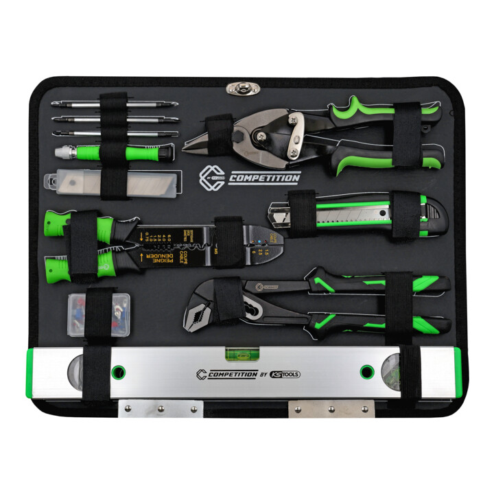 KS Tools COMPETITION Jeu d'outils universel 1/4"+1/2", 145 pièces