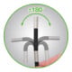 KS Tools COMPETITION Kit vidéoscope HD, Ø 6,0 mm, caméra frontale HD 180° et 0°, gaine PVC flexible