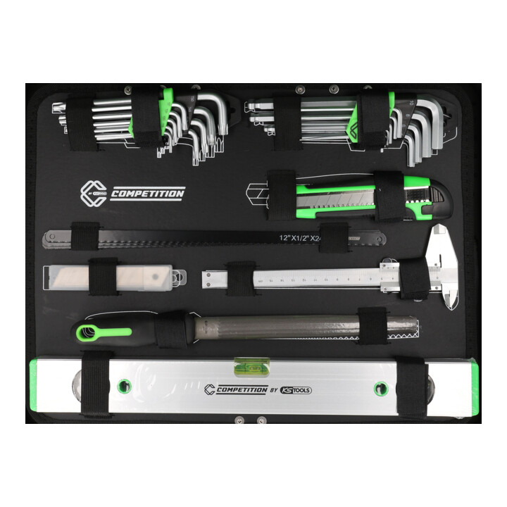 KS Tools COMPETITION Set d'outils universel 1/4"+1/2", 147 pièces