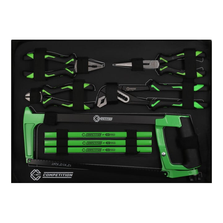 KS Tools COMPETITION Set d'outils universel 1/4"+1/2", 147 pièces