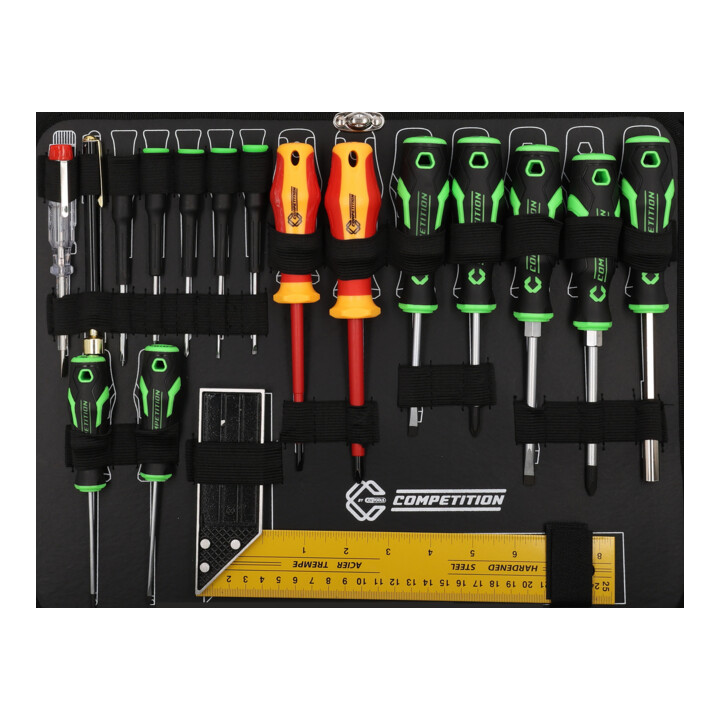 KS Tools COMPETITION Set d'outils universel 1/4"+1/2", 147 pièces