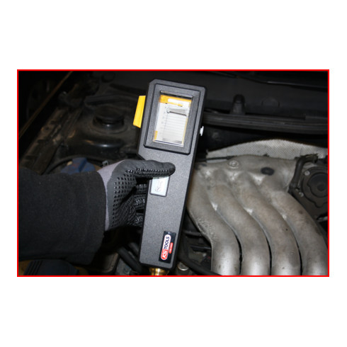 KS Tools compressietester voor benzinemotoren met grafiekschrijver, 58 stuks