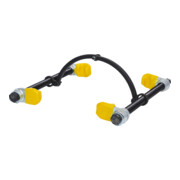 KS Tools Compressore con morsetto di sicurezza, ganci rivestiti in plastica-2