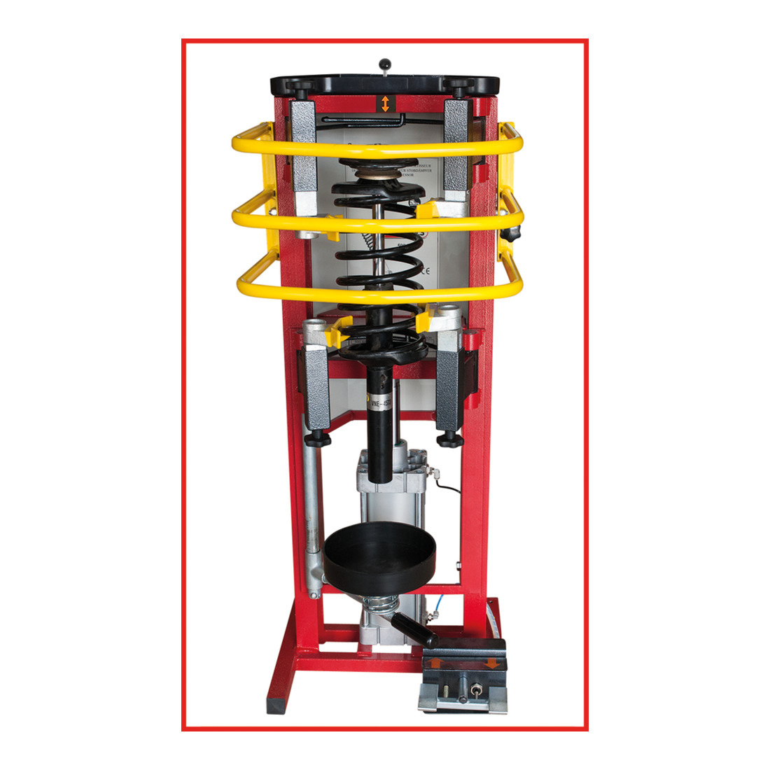KS Tools Compressore pneumatico per molle, max. 10 bar