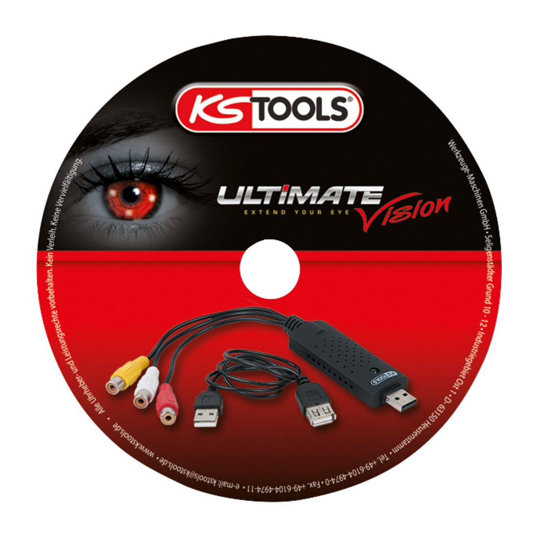 KS Tools Convertitore audio-video USB