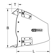 KS Tools Coperchio isolato per 2-4 guide portafusibili senza maniglie-3