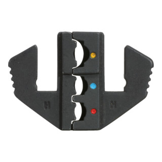KS Tools Coppia di matrici di crimpatura per capicorda isolati, Ø 0,5 - 6mm