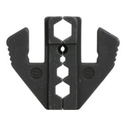 KS Tools Coppia di matrici di crimpatura per connettori coassiali, Ø 6,50 / 5,41 / 1,72mm