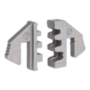 KS Tools Coppia di matrici di crimpatura per terminali piatti 4,8 e 6,3mm, Ø 0,5 - 6,0mm-4