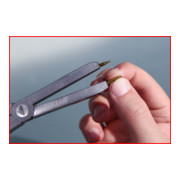KS Tools Coppia di punte per pinze a doppio snodo, 1,0mm, diritte-4