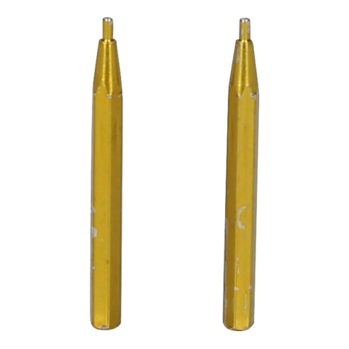 KS Tools Coppia di punte per pinze a doppio snodo, 1,0mm, diritte