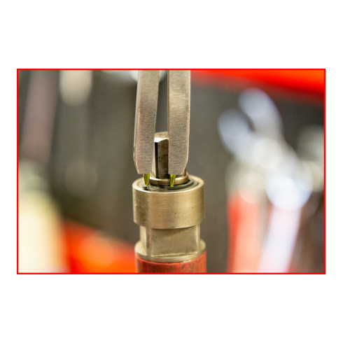 KS Tools Coppia di punte per pinze a doppio snodo, 1,0mm, diritte