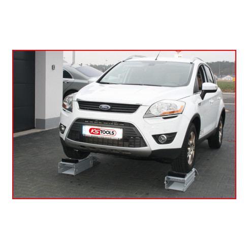 KS Tools Coppia rampe pieghevoli per auto