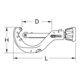 KS Tools Coupe-tubes plastique à réglage rapide Ø 50 - 140 mm-3