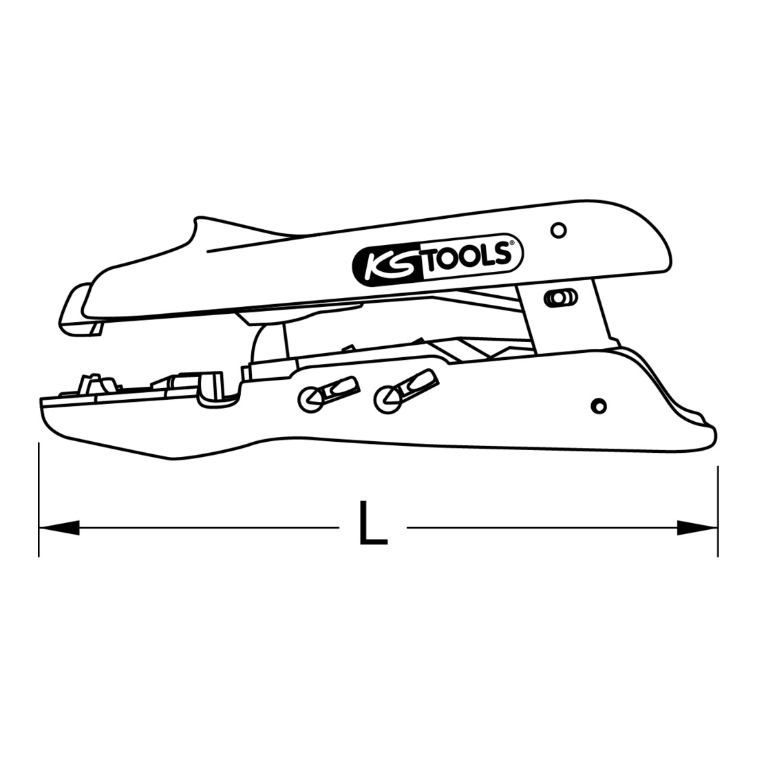 Couteau à dénuder KS Tools