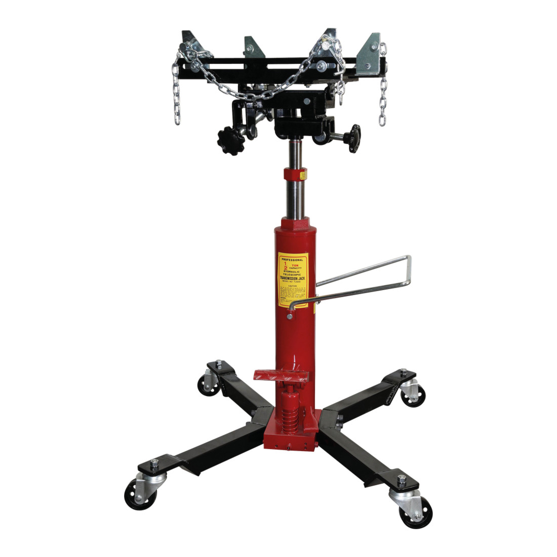 KS Tools Cric hydraulique avec plateau réglable et inclinable, 500kg