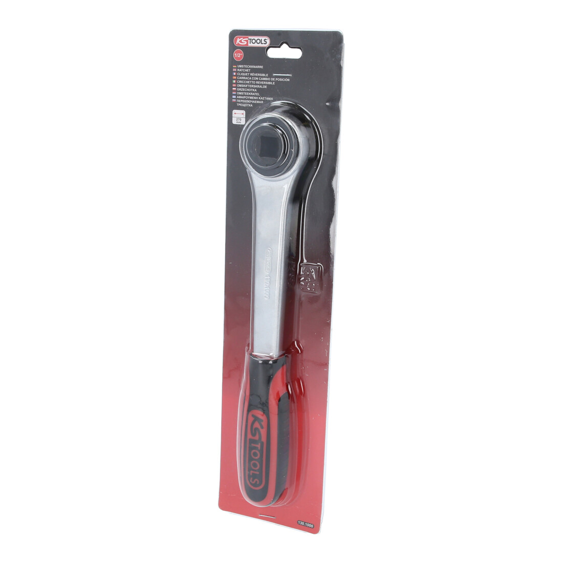 KS Tools Cricchetto reversibile 1/2", 270mm
