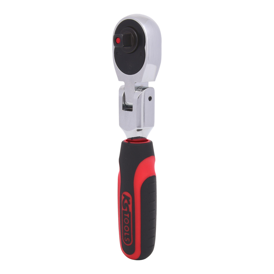 KS Tools Cricchetto reversibile articolato 1/4" CHROMEplus, 72 denti