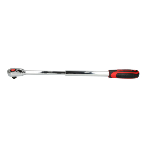 KS Tools Cricchetto telescopico reversibile 1/2" CHROMEplus, 36 denti