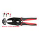 KS Tools Crimpzange für isolierte Kabelschuhe, 220mm