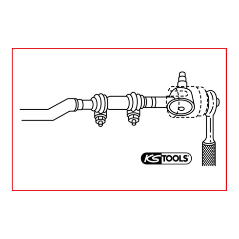 KS Tools Dado per tirante 1/2"