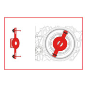 KS Tools DCT koppeling gereedschap set voor Ford / Volvo, 6 dlg.-3