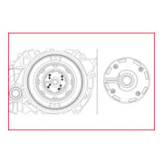 KS Tools DCT koppeling gereedschap set voor Ford / Volvo, 6 dlg.-4