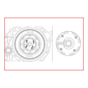 KS Tools DCT set d'outils d'embrayage pour Ford / Volvo, 6 pcs.-4