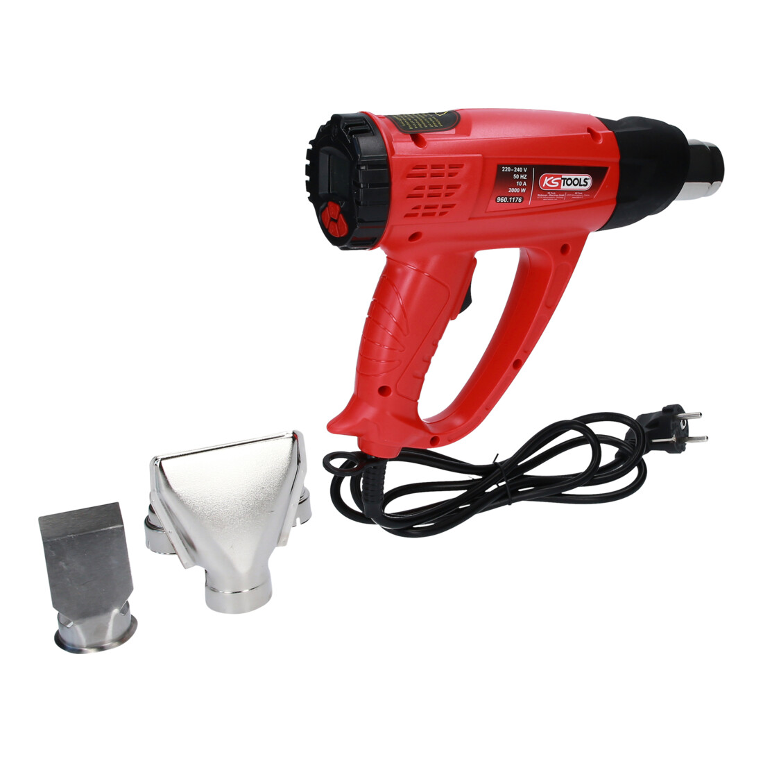 KS Tools Décapeur thermique digital, 5 pcs.
