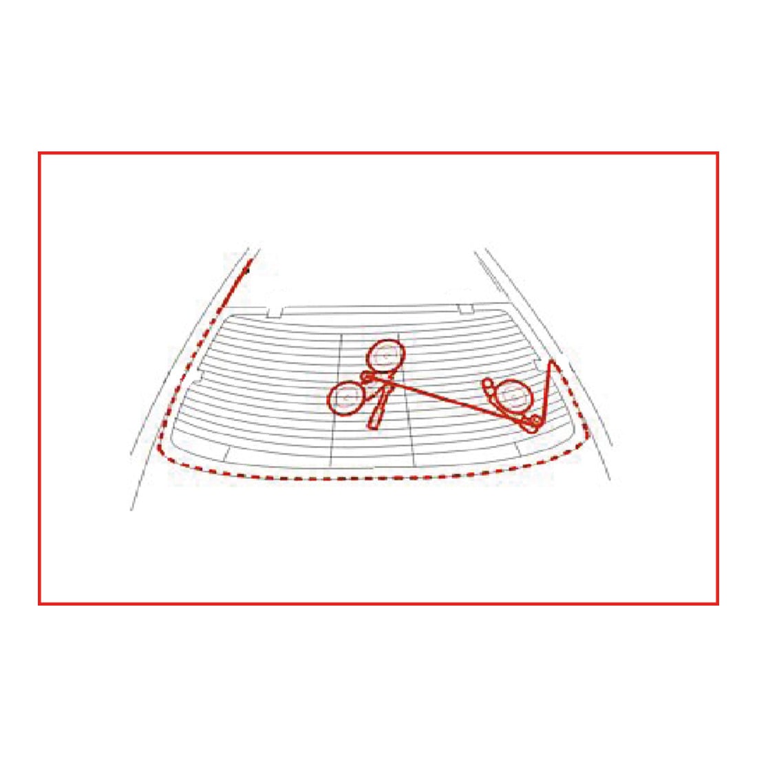 KS Tools Démonte Pare-brises, 5 pcs.