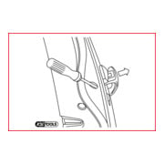 KS Tools deurklink ontgrendelingsgereedschap, Golf 6 + Tiguan, 260 mm-3